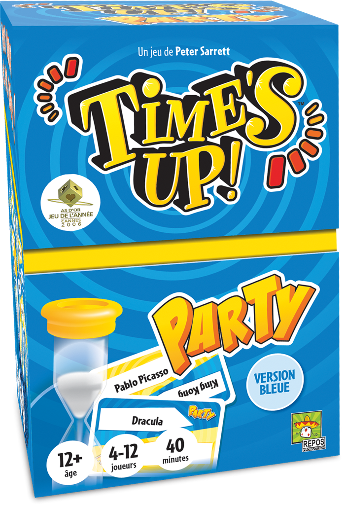 Time's up Party Bleu