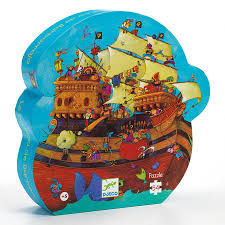 Puzzle bateau de barberousse 54pcs