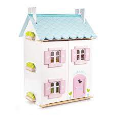Maison de poupées Blue Bird cottage, meubles inclus