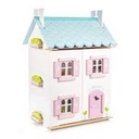 Maison de poupées Blue Bird cottage, meubles inclus