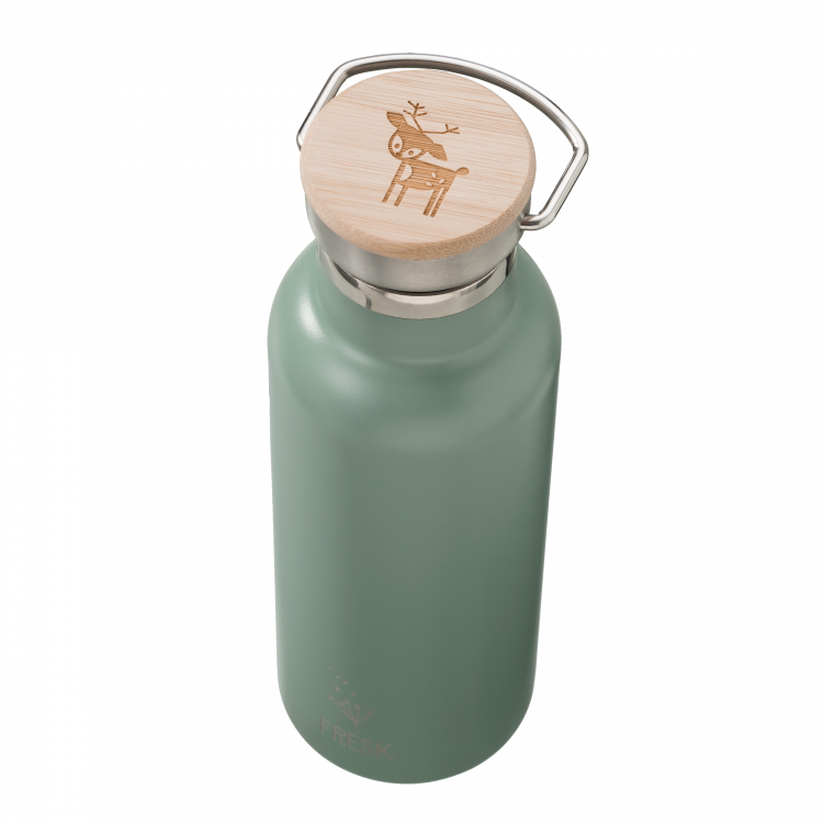 Gourde thermos 500ml Chinois green Cerf