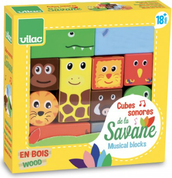 Cubes sonores de la savane