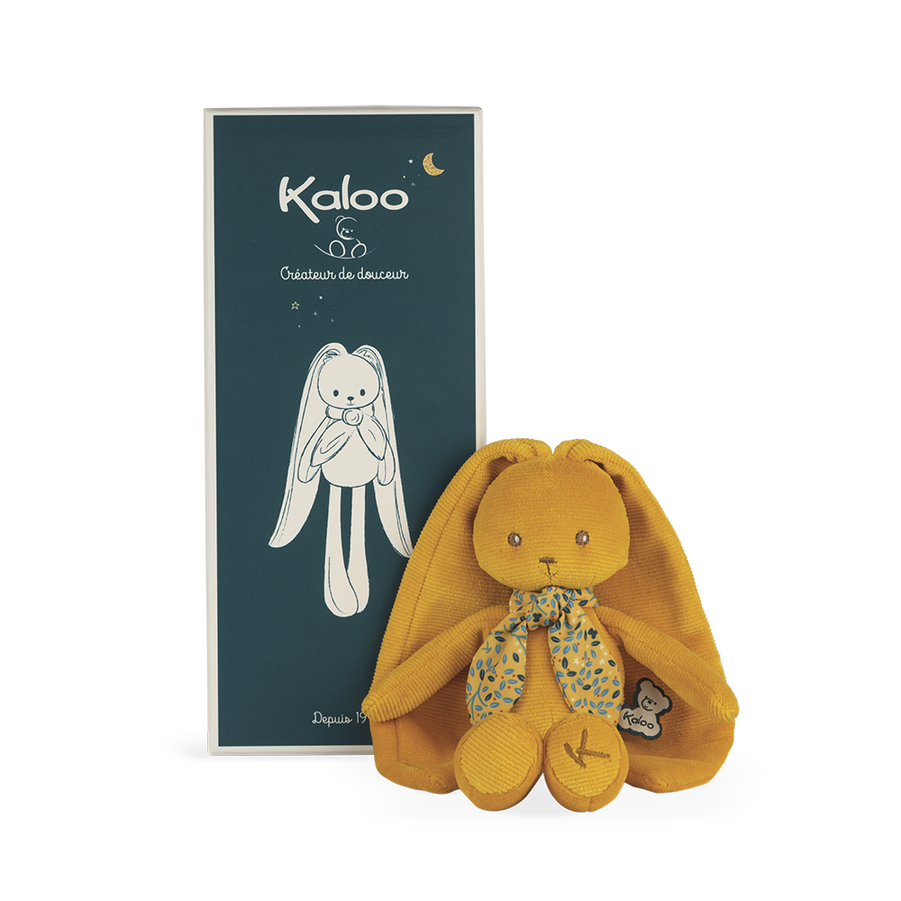 Pantin lapin ocre 25cm