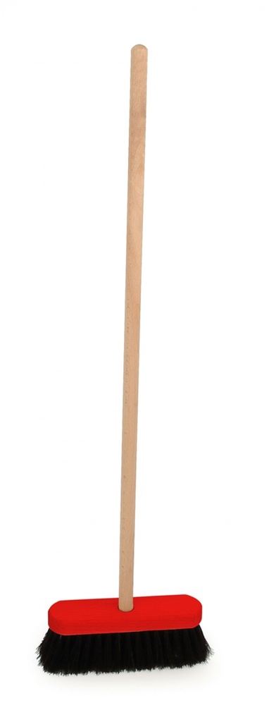 Balai rouge et noir 70 cm