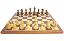 Jeu d'Échecs Classic T4 - Plateau Acajou + Boîte et Pièces