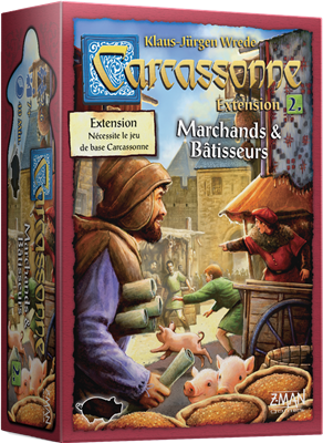 Carcassonne - Extension 2 - Marchands & Batisseurs