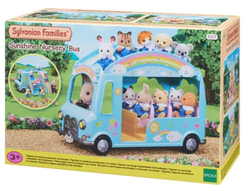Sylvanian Families - Bus Arc-en-Ciel des Bébés