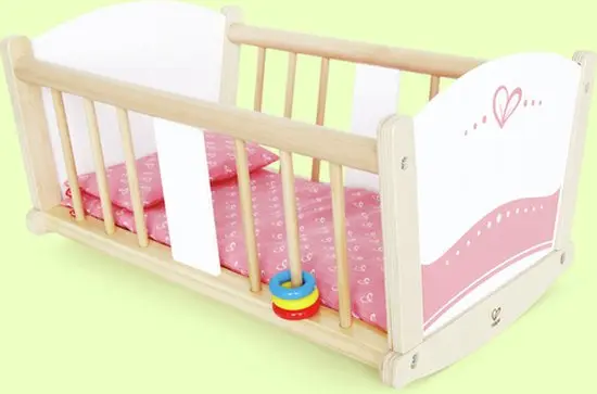 lit poupée berceau à bascule - Rock-a-bye