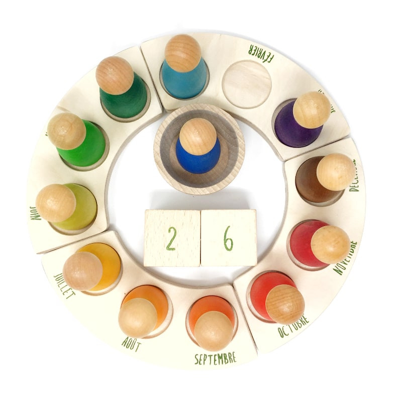 Grapat - Calendrier perpétuel (en français)