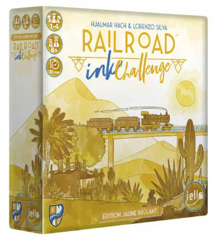Railroad ink challenge (Jaune brûlant)