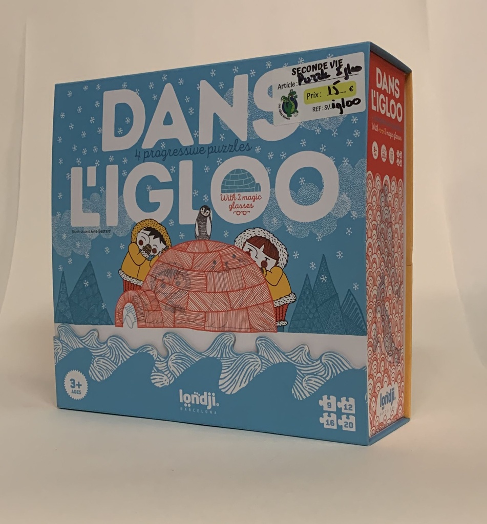 Seconde Vie - Puzzle Dans l'Igloo Londji