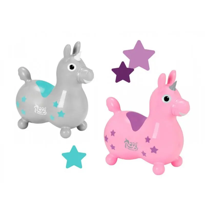 Gymnic Rody - Licorne sauteur rose
