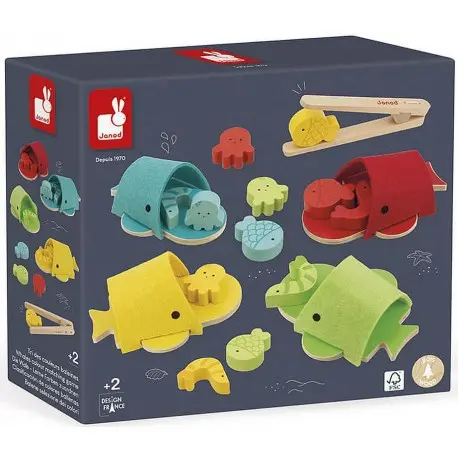 Tri des couleurs baleines