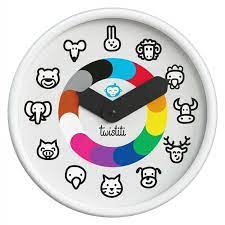 Horloge Twistiti animaux