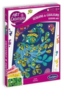 Sequins & couleurs - Paon