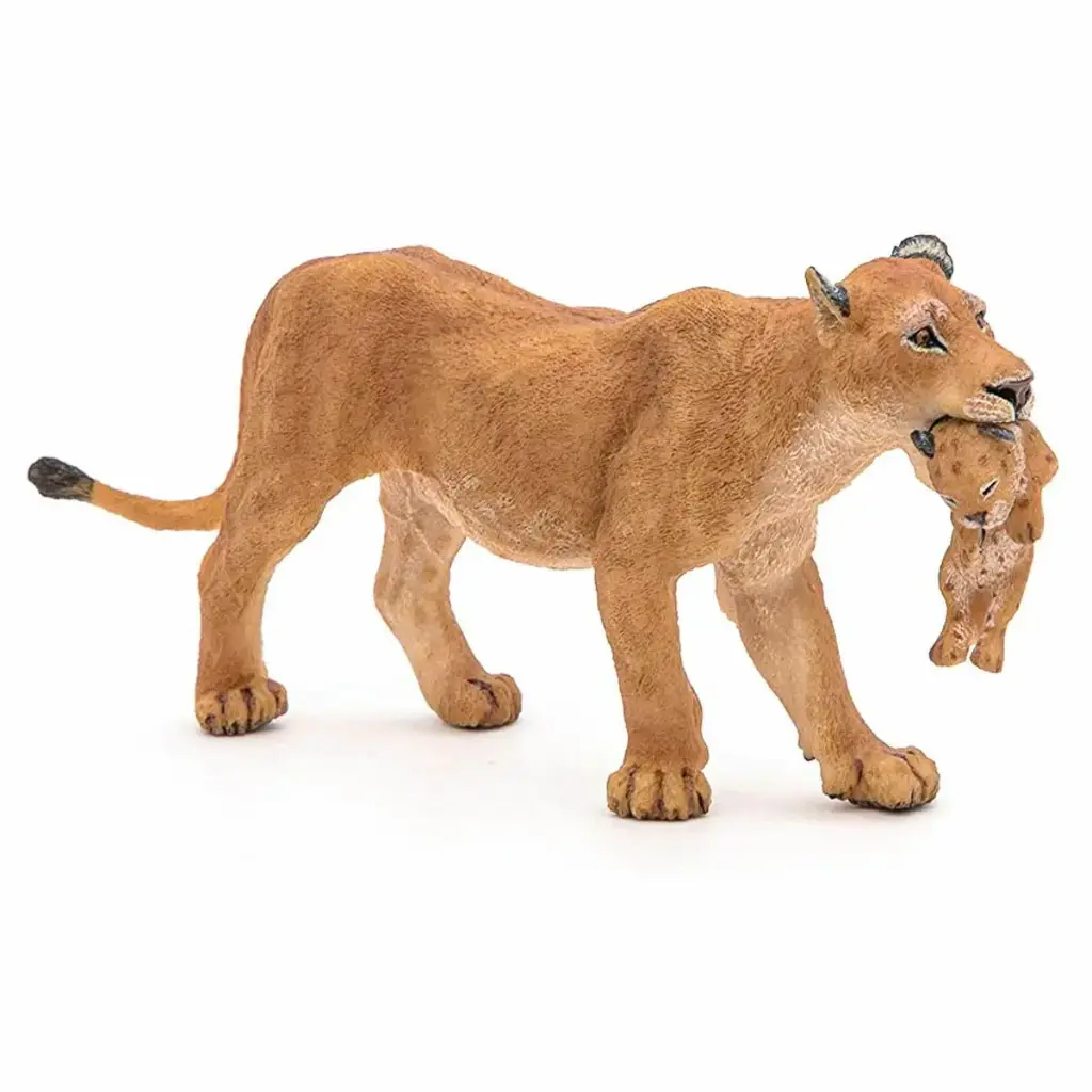 Lionne avec lionceau
