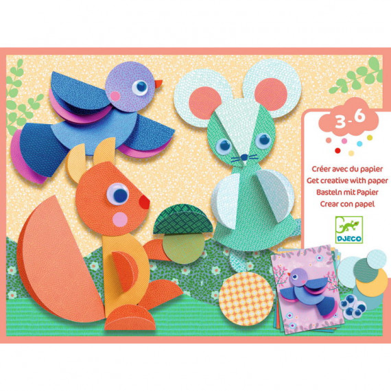 Créer avec du Papier Ronds et Ronds