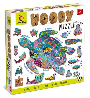 Ludattica woody puzzle la mer