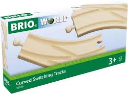 Aiguillage courbes brio