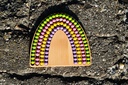 Pagalou - Arc-en-ciel sensoriel avec boules en bois