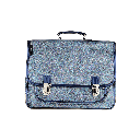Grand Cartable - Paillettes Marine