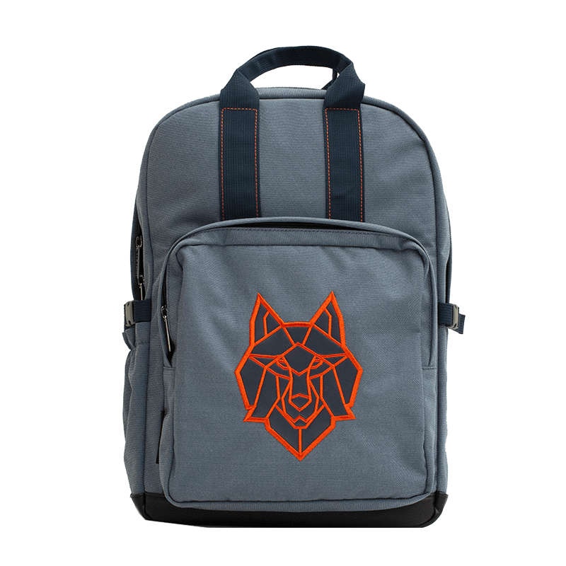 Grand sac à dos - Loup Bleu