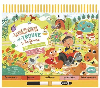 Cherche et Trouve Bloc-Note - À la Ferme des Tout-Petits
