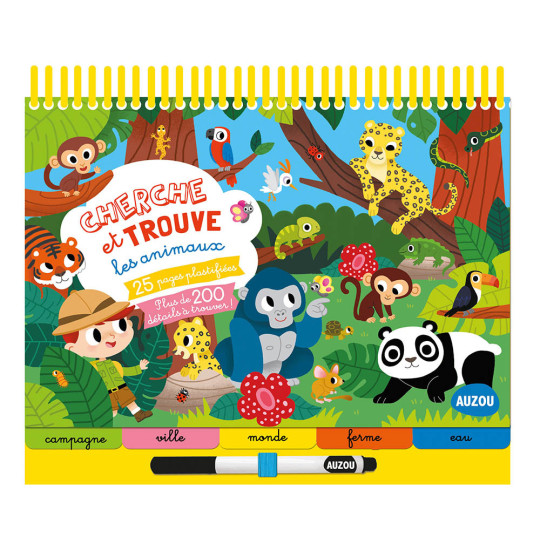 Cherche et Trouve Bloc-Note - Les Animaux