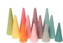 Grimm's - Forêt 12 cônes arc en ciel pastel
