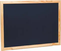 Grand tableau noir en bois