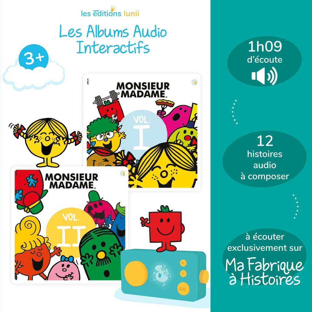 Album Lunii - Monsieur Madame