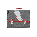 Grand cartable -  Gris éclair