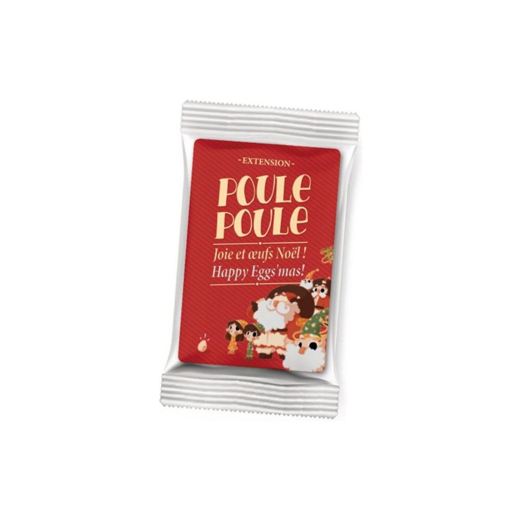 Poule poule ext. Joie et œufs Noel