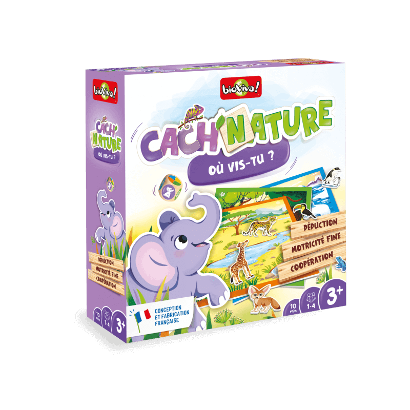 Cach'Nature - Ou vis-tu?