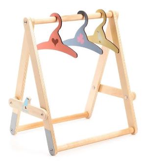 Pomeo - Porte vêtements + 3 Cintres