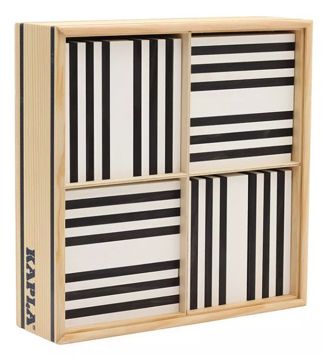 Kapla - Coffret 100 Pièces (Noir et Blanc)