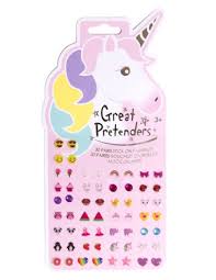 Set de 30 boucles d'oreilles autocollantes