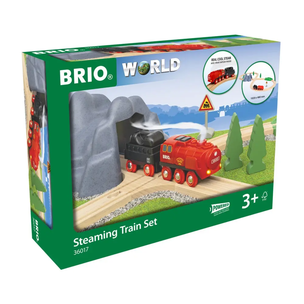 Brio train à vapeur