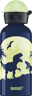 Gourde métal 0,4L - Dinosaures