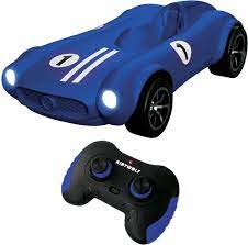 voiture téléguidée Kidycar bleue