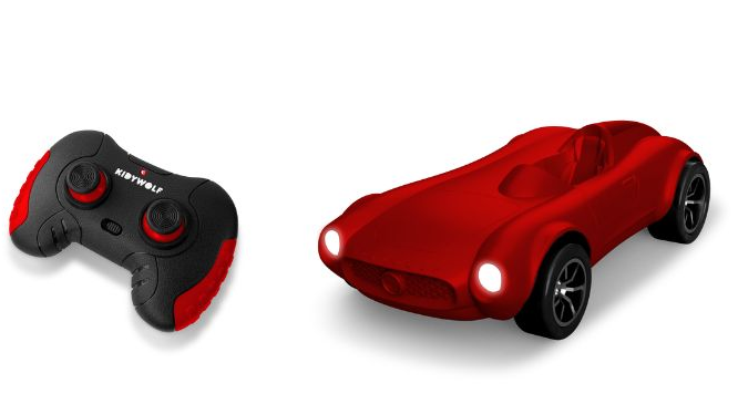 Voiture Téléguidée Kidycar Rouge