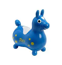 Gymnic Rody - Cheval sauteur bleu