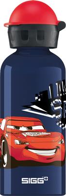 Gourde métal 0,4L - Cars speed bleu foncé