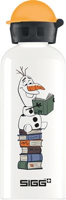 Gourde métal 0,6L - Frozen Olaf II blanc