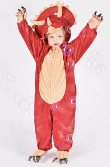 Déguisement Dino Triceratops 3-4 ans (Den Goda Fen)