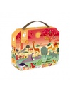 Janod - Puzzle 54pcs Réserve Animalière Safari