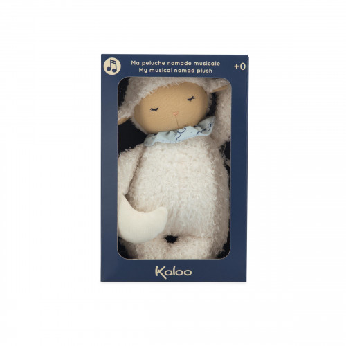 Peluche nomade mouton endormi musical