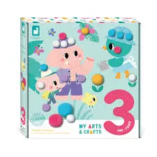 3 ans - Pompons