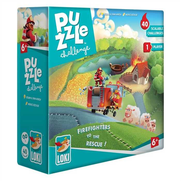 Puzzle challenge - Pompier à la rescousse