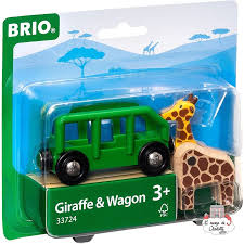 Brio Giraffe & Wagon